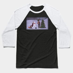 Heavy Weapons Family Holiday Baseball T-Shirt